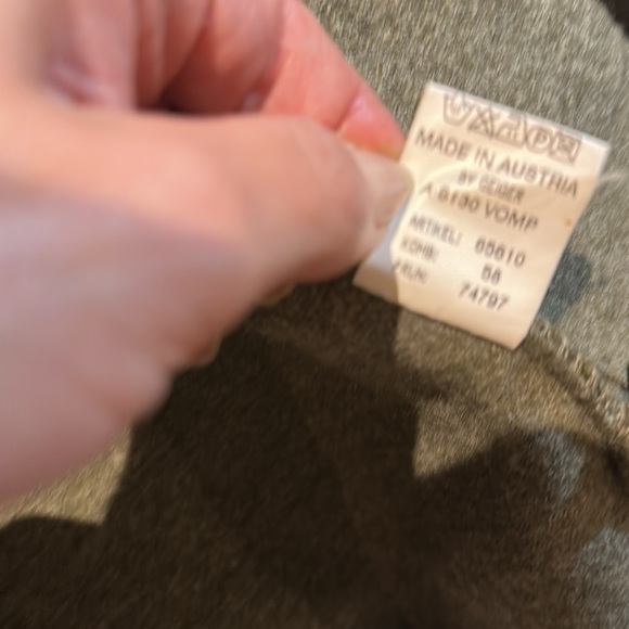 Geiger of Austria Wool Jacket Austrian Wool Sweater Cardigan Grey Multi Button - Picture 8 of 8